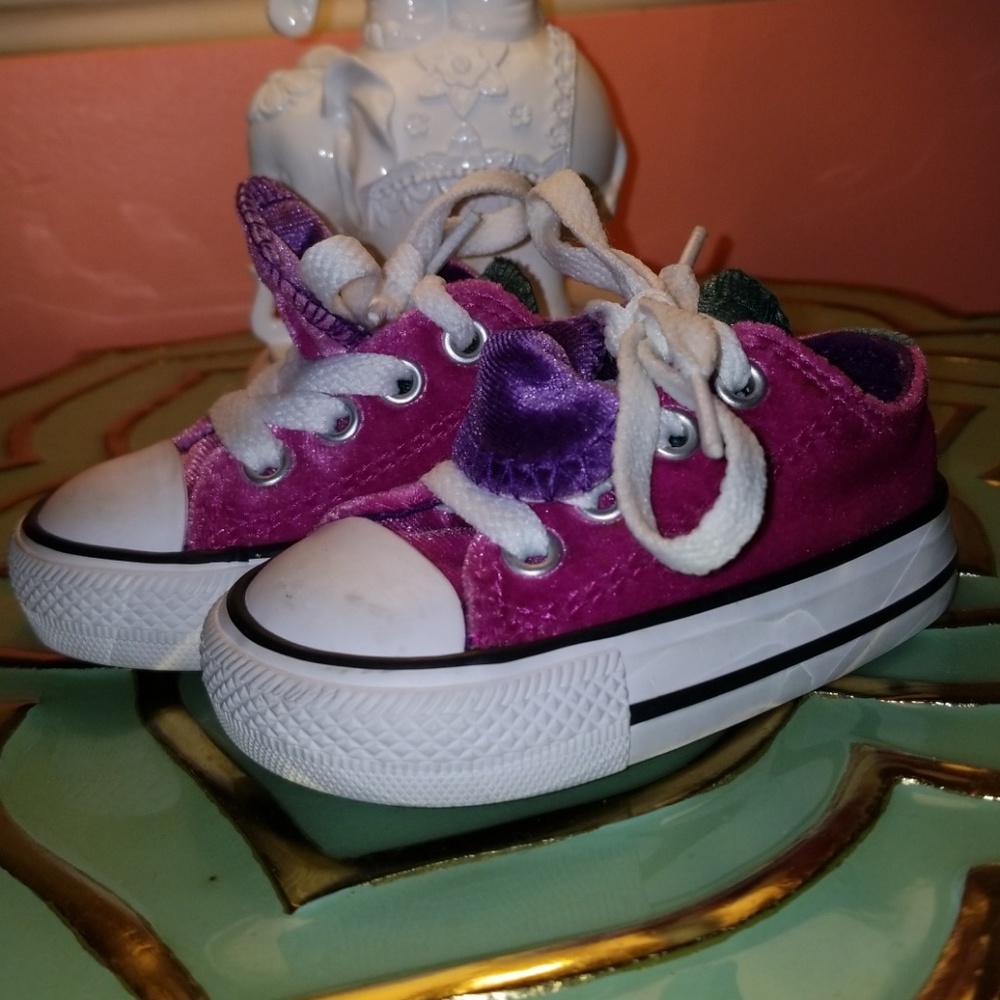 Toddler Double tongue Converse